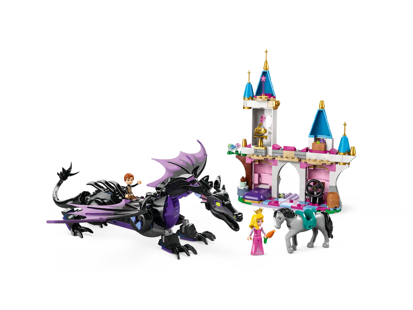 LEGO Disney Princess Maleficent's Dragon Form And Aurora's Castle 43240