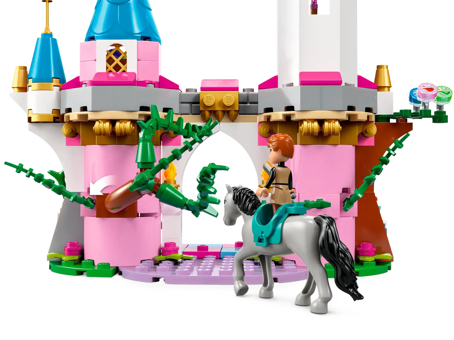 LEGO Disney Princess Maleficent's Dragon Form And Aurora's Castle 43240
