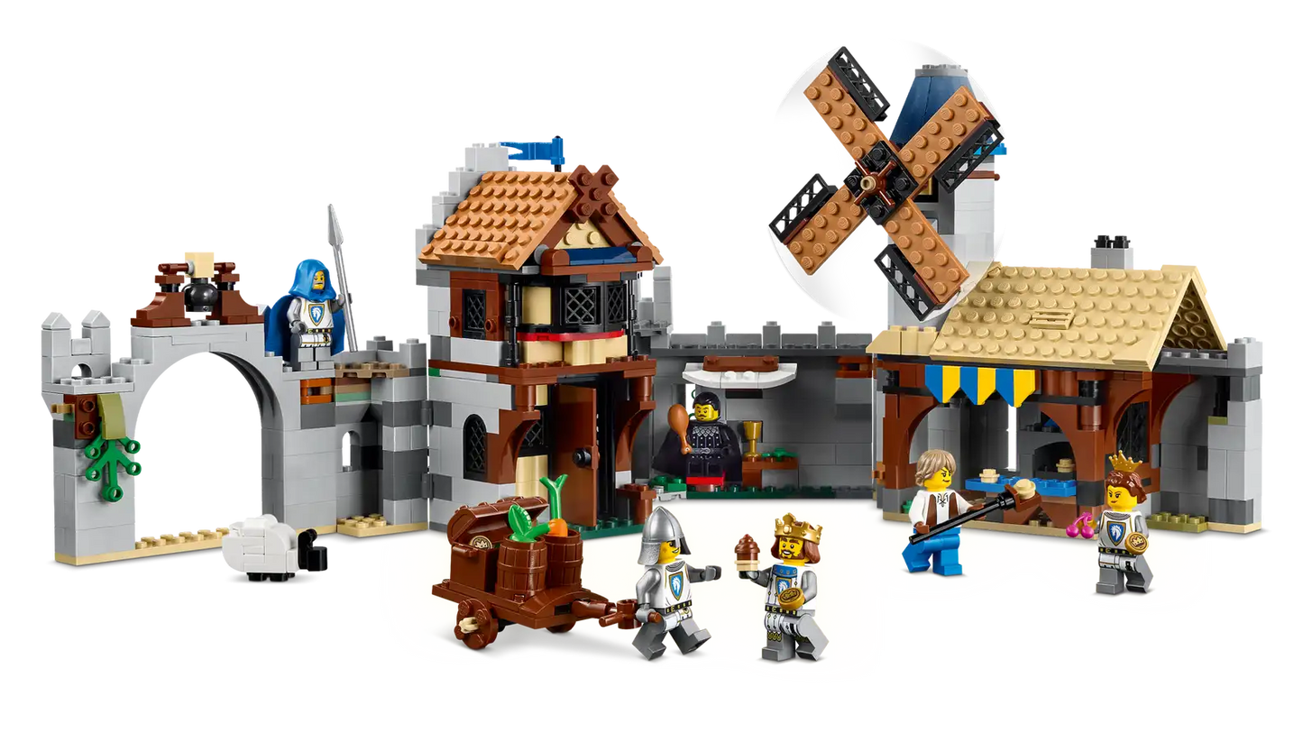 LEGO Creator 3in1 Medieval Horse Knight Castle 31168