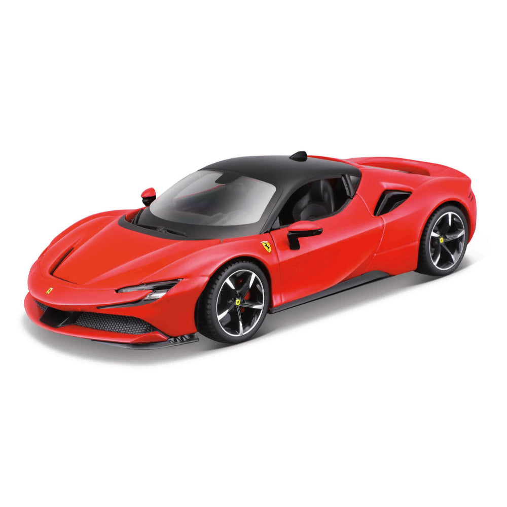 Maisto 1:24 Ferrari Assembly line, SF90 Stradale, Red, window box