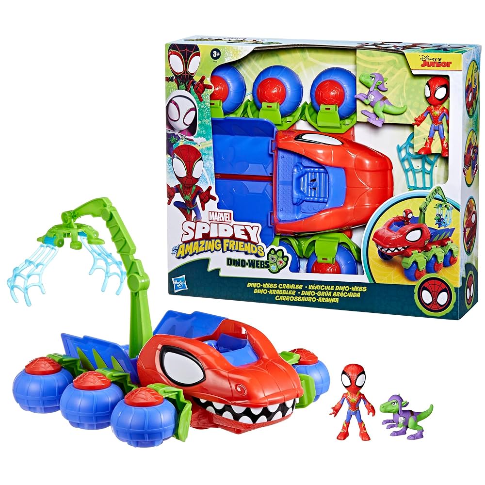 Marvel Spidey & Friends Dino Webs Crawler Vehicle