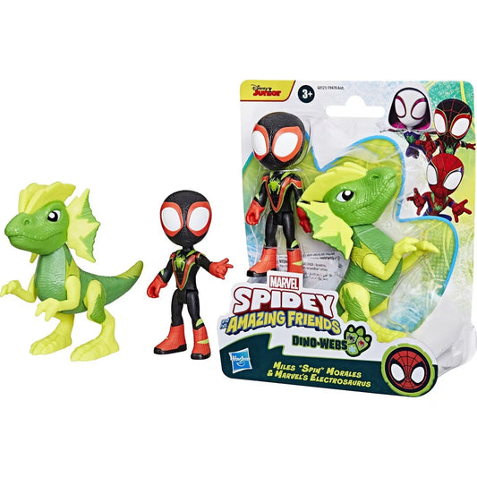 Marvel Spidey & Friends Miles "Spin" Morales Dino Webs