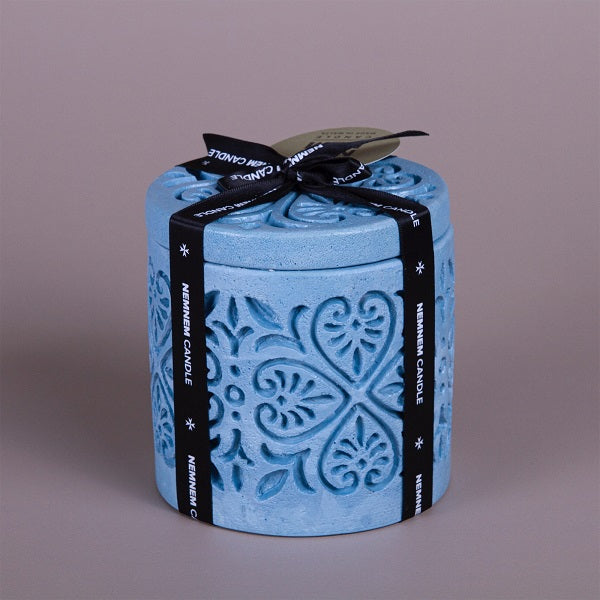 Nemnem Maltes Heart Cylinder Large Candle