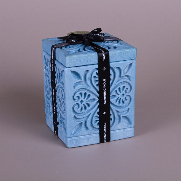 Nemnem Maltese Heart Cube Large Candle