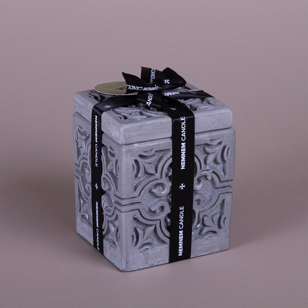 Nemnem Maltese Tile Cube Small Candle