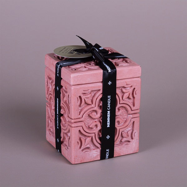 Nemnem Maltese Tile Cube Small Candle