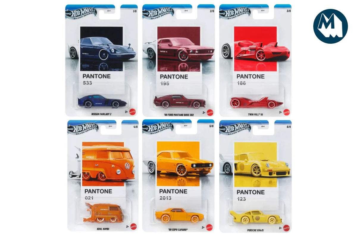Hot Wheels Pantone Set