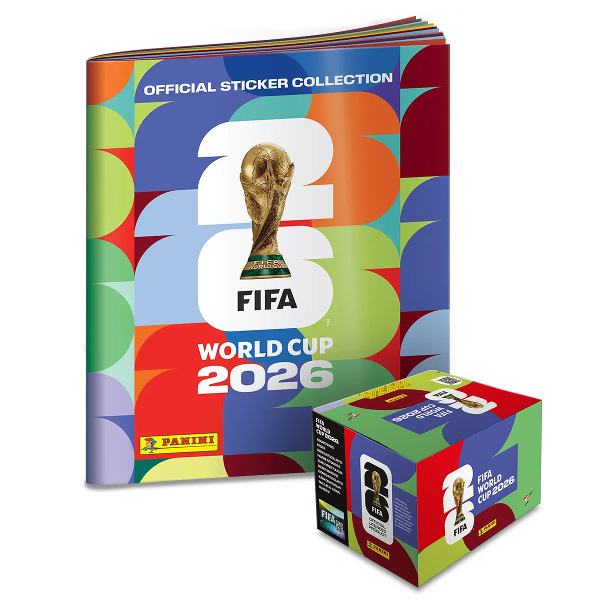 2026 World Cup Sticker Box of 100 + Free Album